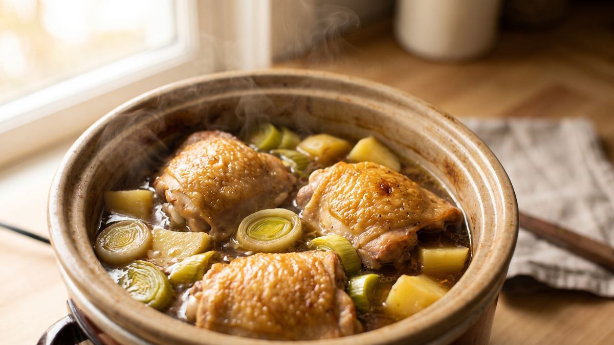 Chicken, Leek and Potato