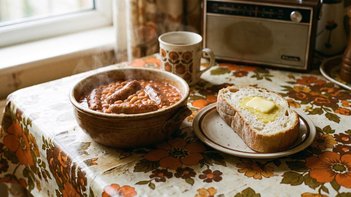 Sausage and Bean Hotpot